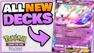 NEW Mew EX decks that YOU should build! | Pokemon TCG Pocket