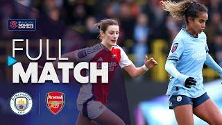 FULL MATCH : Manchester City v Arsenal | Barclays WSL 2024-25