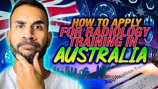 How to apply to Radiology training in Australia | Dr Jas Gill