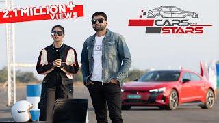 Mrunal Thakur drifted & drag raced Audi Q8 e-tron like a pro I Cars with Stars  I Episode 2