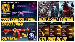 101% GET M416 SHINOBI KAMI RETURN | 500 LUCKY COINS | NEXT UC UP EVENT DATE | NEXT XSUIT CARNIVAL