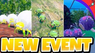 LIMITED TIME! SHINY Bug MASS OUTBREAK Event for Pokemon Scarlet & Violet
