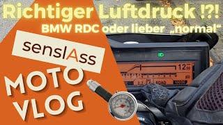 Richtiger Luftdruck in Motorradreifen | Vergleich mit BMW RDC #senslass #bmwmotorrad #rdc