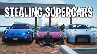 Stealing Supercars in GTA 5 RP