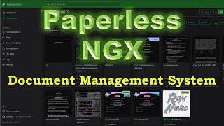 Paperless-ngx (docker) - управление документами. DMS - Document Management System.