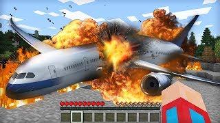 Я НАШЁЛ ОБЛОМКИ УПАВШЕГО САМОЛЁТА В ЛЕСУ В МАЙНКРАФТ | Компот Minecraft