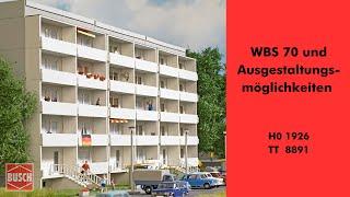 1926 8891 Plattenbau WBS 70 Gebäude