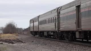 Missouri River Runner Heading East at Centeview Missouri 12-1-19