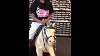 Lauren horse ride