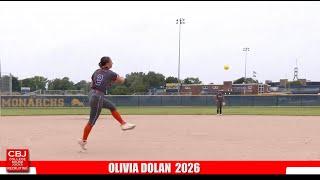 Softball Skills Video Olivia Dolan 2026 Shortstop/Outfielder