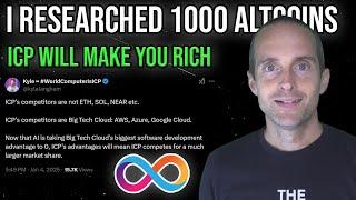 I Researched 1000 Altcoins! Here's the 1 to Make You Rich in Crypto (Internet Computer Protocol ICP)