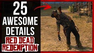 25 AWESOME Details in Red Dead Redemption