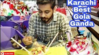 Karachi best Gola Ganda | Kashan Ali Vlog | Dhoraji Famous Gola |