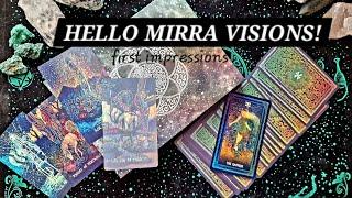 MIRRA VISIONS TAROT = Prisma Visions & Cosma Visions in 1! Hold my brain and hand me an astma pipe