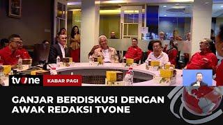 Ganjar Pranowo Berkunjung ke tvOne | Kabar Pagi tvOne