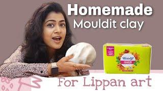 DIY Homemade Clay for Lippan art 