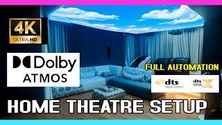 DOLBY ATMOS Home Theatre Setup Full Automation || AVTCS ||