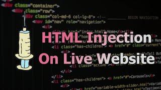 How To HTML Injection on Live Website || Ethical Hacking With HTML Injection || Time For Code