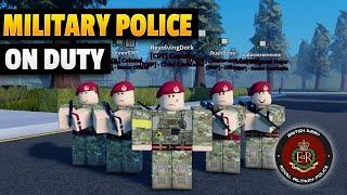 [ROBLOX] Day in the Life - Military Police
