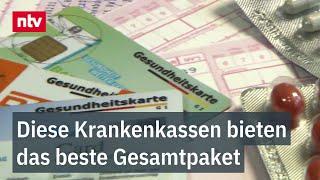 Diese Krankenkassen bieten das beste Gesamtpaket | ntv Service