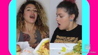 Mukbang Girl BURP Compilation (Ashley Sprankle)