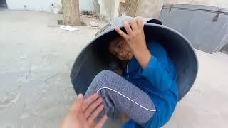 Hammad Drum Men Ghus Gya | Nougty Boy  | @HammadandMommy Vlog