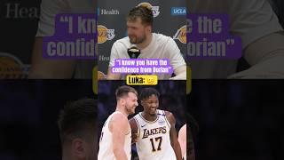 Luka got jokes for Dorian Finney-Smith 