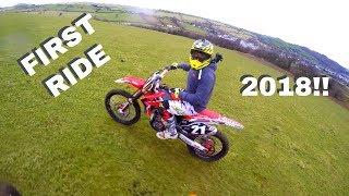 HONDA CRF250R | FIRST RIDE | 2018