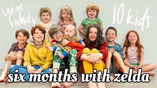 OUR TENTH BABY IS SIX MONTHS OLD | Mom of 10 w/ Twins + Triplets