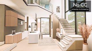 Modern Dream Home | Scandinavian Interior (No CC) | Sims 4 Stop Motion