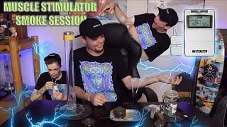 MUSCLE STIMULATOR SESSION w/ Stoner! (FUNNY)