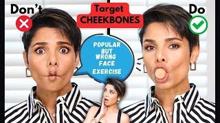 3 Face Exercises to Get High Set CHEEKBONES️ STOP the Fish Face Exercise