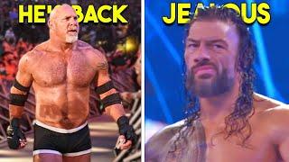 Major WWE Crown Jewel Botch...Goldberg Returns To WWE For Last Match...Roman Reigns Secret Jealously