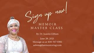 How to write and tell your life story? FAST Mentoring The Memoir Master Class. #onlinemasterclass