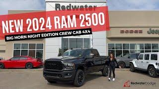 New 2024 Ram 2500 Big Horn Night Edition Crew Cab 4x4 | Stock # RR29790 - Redwater Dodge