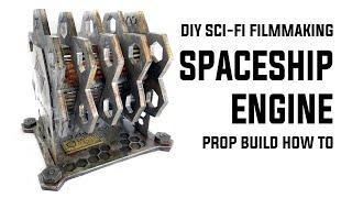 DIY SCI-FI ENGINE: LASER CUTTING & PAINTING TUTORIAL