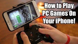 How To Play PC Games on Your iPhone for FREE!