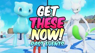 Get old Mystery Gift Shiny Mew & Shiny Mewtwo NOW in Pokemon Scarlet Violet