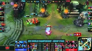 Melhores Momentos de paiN Gaming vs Koo Tigers - Dia 1 - Mundial 2015