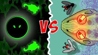 Pocket ants: TheBlackArmy VS The FROG!!