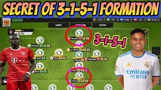 Secrets behind 3-1-5-1 formation in Top Eleven 2025 | New Tactics of 3-1-5-1 Formation