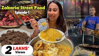 ULTIMATE Street Food IFTAR in Kolkata for Ramadan| Zakaria Street Food, Episode -1