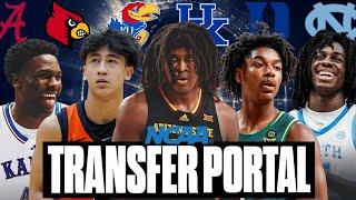 College Basketball TRANSFER PORTAL Update | STARS ENTER & BIG COMMITMENTS