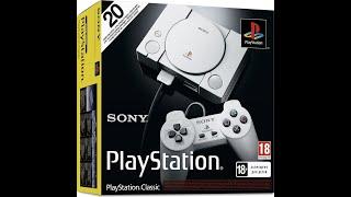 Распаковка игровой приставки Sony Playstation classic из магазина бытовой техники М.Видео.