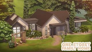 One-Storey Family Home  | The Sims 4 Speed Build