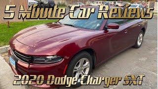 5 Minute Car Reviews: 2020 Dodge Charger SXT (with bonus footage)