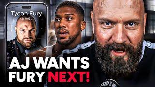 Anthony Joshua CONFRONTS Tyson Fury on FaceTime! 