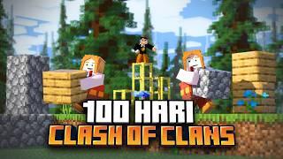 100 Hari Clash of Clans Minecraft