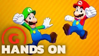 Mario & Luigi Brothership Aims To Emerge From Paper Mario's Shadow | Hands-On Preview