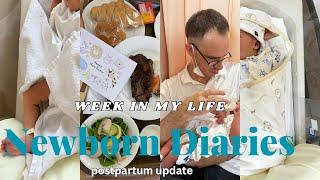 BIRTH VLOG | C-Section | FIRST WEEK WITH A NEWBORN | 1 WEEK POSTPARTUM | LEAVING THE HOSPITAL | VLOG